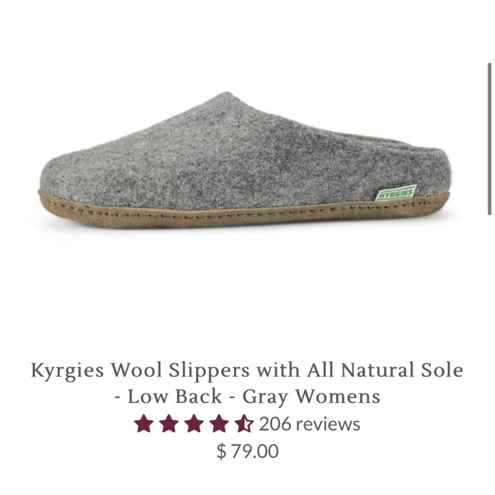Kyrgies slippers